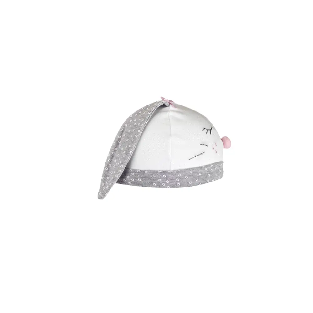 Sarebaby Cute Bunny Serial Unisex Baby Coming Home Sets Of 10 Pieces Gray