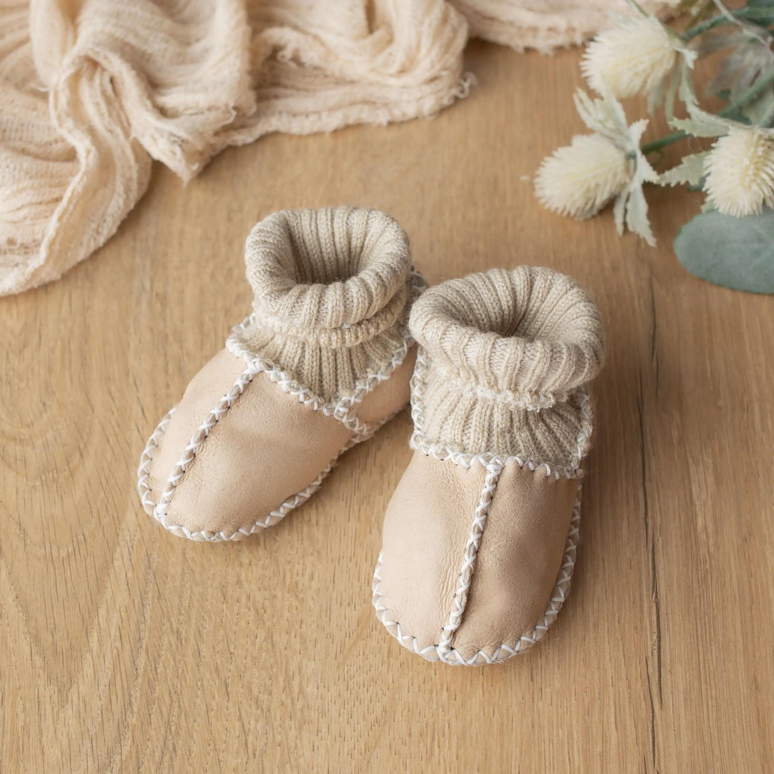Sare Baby Organik Deri Bebek Ayakkabısı Yeni Sezon Unisex